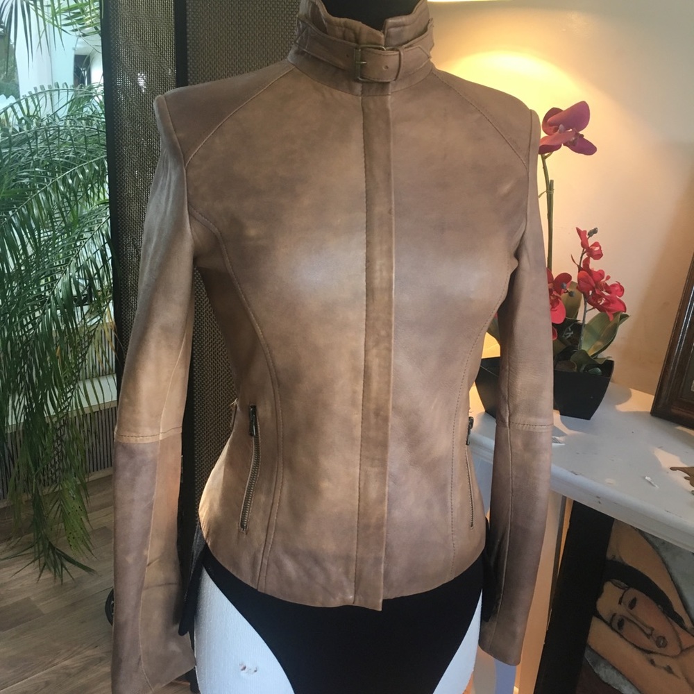 Leather jacket